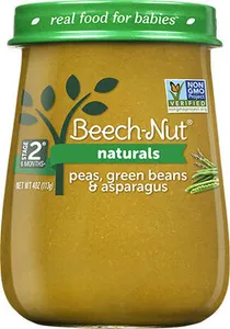 Beech nut naturals peas