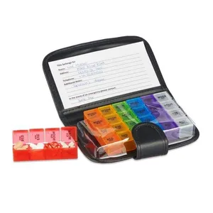 Mobilbox för surfplattor 7 dagar 4 fack