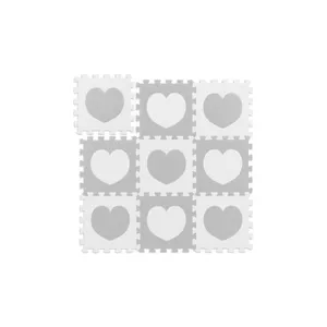 18-delat pusselmatta hjärta