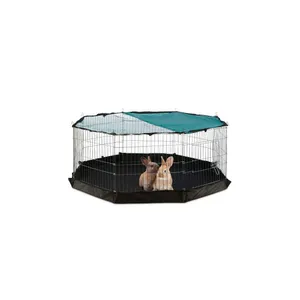 Liten djurfack med skyddsnät och botten