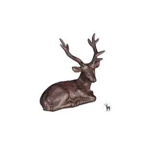Rådjursfigur trädgård