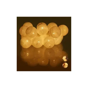 LED-ljuskedja med 20 kulor