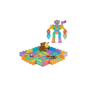 Pusselmatta robotdelar