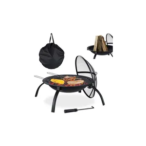 Eldskål XL med grilltillbehör