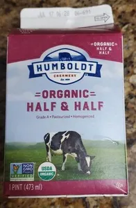 Organic Half & Half