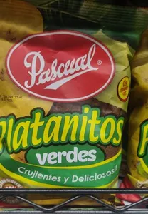 pascual platanitos verdes 70g