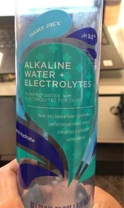 Trader joes alkaline water