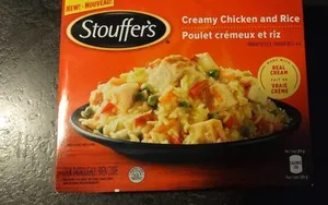 Poulet crémeux et riz