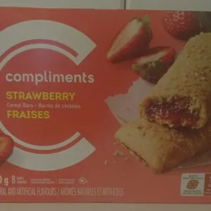 Strawberry Cereal Bars