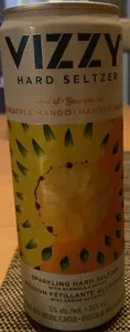 Boisson petillante alcoolisée mangue ananas