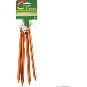 tältpinnar aluminium, COGHLANS ULTRALIGHT TENT STAKES, CG1000