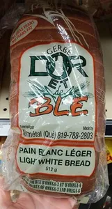 Pain blanc léger