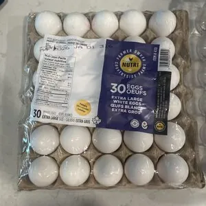 Extra Large White Eggs
