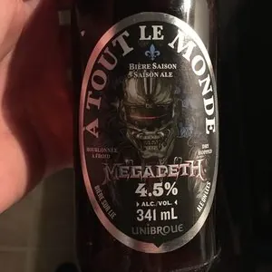 A Tout Le Monde Megadeth Bier Saison