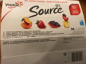 Yoplait Source 0%