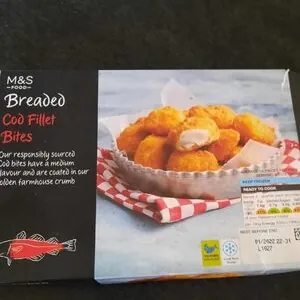 Breaded Cod Fillet Bites