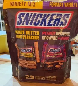 Carres de barres friandises