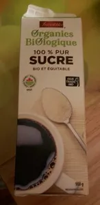 Sucre biologique 100 % pure