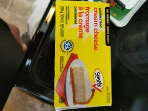 Pasteurized Cream Cheese