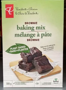 Brownie à base de plantes
