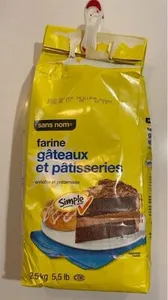 Farine gâteaux et pâtisseries