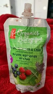 Nourriture en purée pour bébé