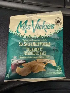 Sea Salt & Malt Vinegar Flavor Chips