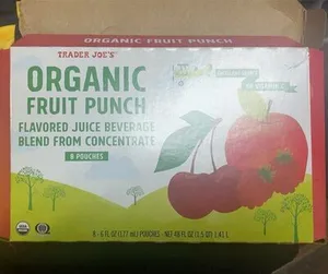 Trader joes Organic fruit punch