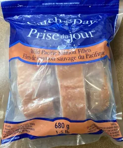 Filets de saumon sauvage du pacifique