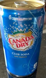 Canada dry club soda