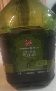 Western family extra virgin olive oil