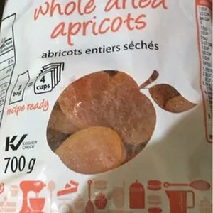 Whole dried apricots