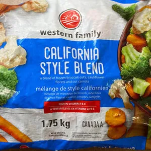 California Style blend frozen vegetables