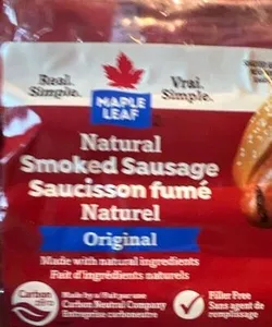 Natural Smoked Sausage  Original