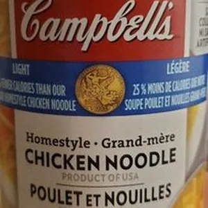 Poulet et nouilles