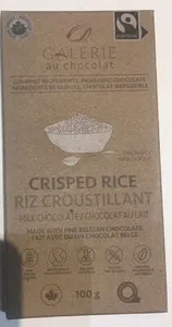 Chocolat au lait riz croustillant