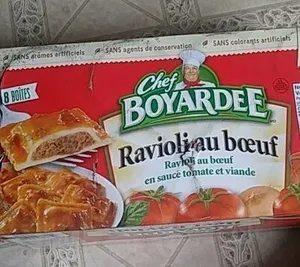 Beef ravioli