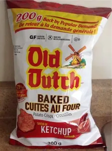 Baked Ketchup Flavoured Potato Crisps