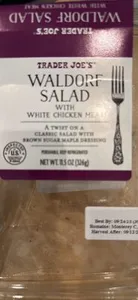 Waldorf Salad with Grilled White Chicken Meat