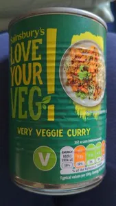 Vegetable curry by Sainsbury's