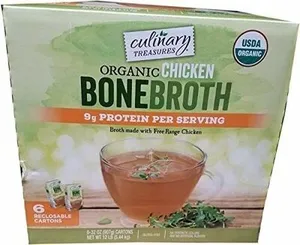 Culinary treasures gluten free organic chicken bonebroth