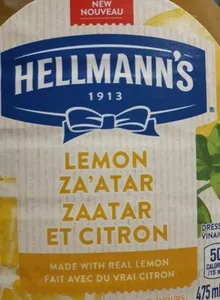 Hellmann's Lemon Za'atar
