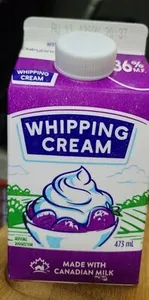 Dairyland whipping cream