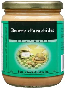Beurre d'arachides - Croquant