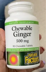 Chewable ginger