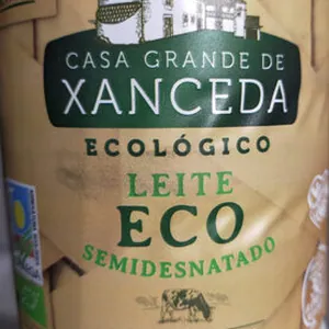 Leche semidesnatada ecológica
