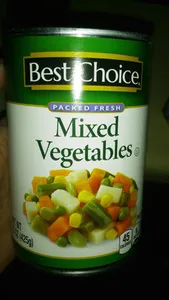 Mixed vegetables