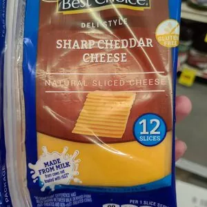 Bc sharp cheddar 12 big slices