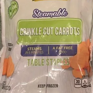 Crinkle Cut Carrots