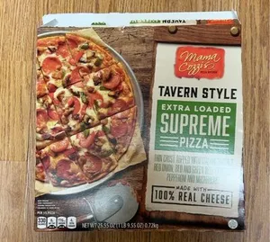 Mama Cozzi’s Tavern Style Extra Loaded Supreme Pizza